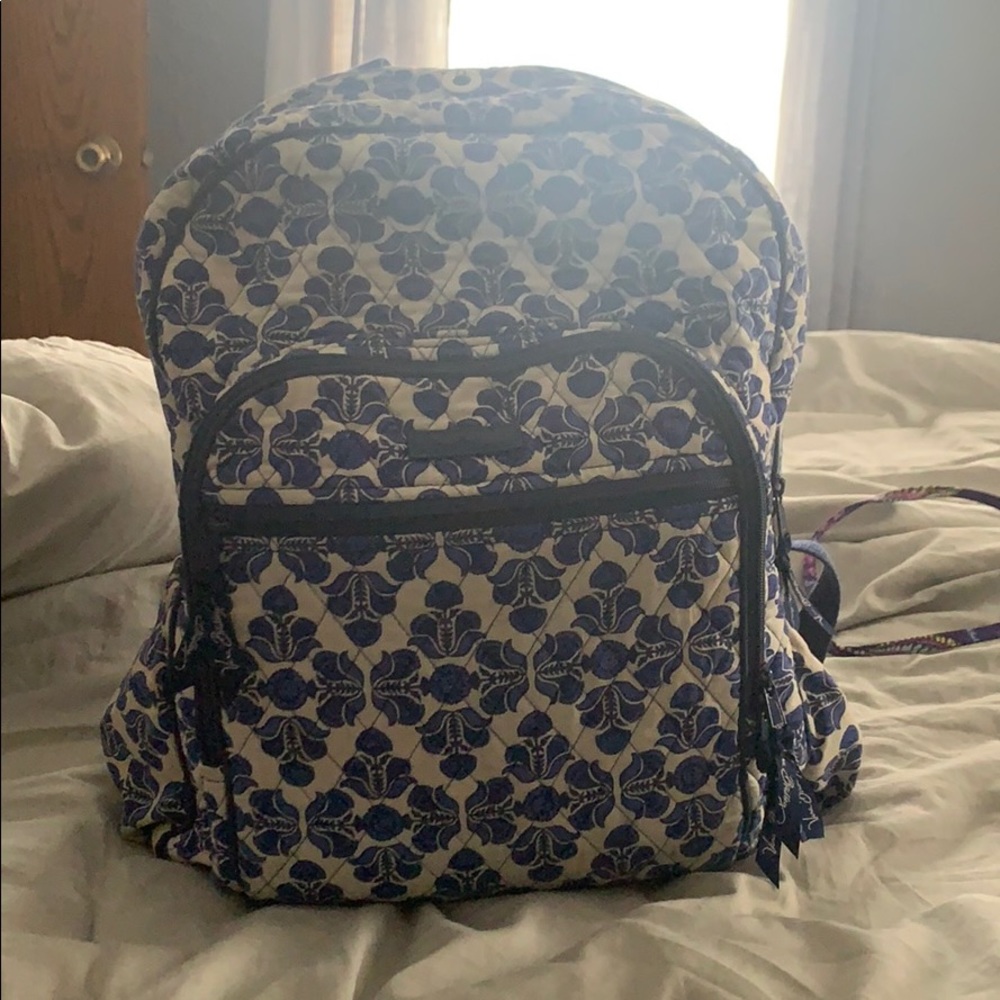 vera bradley campus back pack